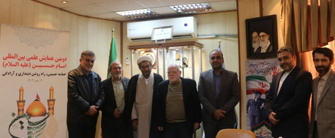 Dr. Ahmad Rasem Al-Nafis, the Egyptian thinker, visited Dr. Davoud Mahdavizadegan.